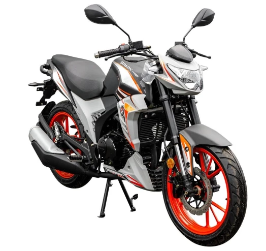 Мотоцикл Spark SP250R-35 (Заводська упаковка) (Сірий із чорним та помаранчевим)