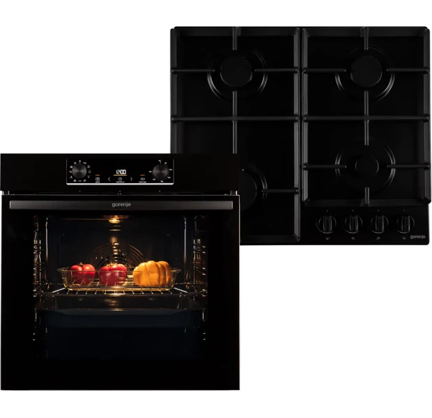 Духова шафа електрична Gorenje BO6735E05B + GTW641EB