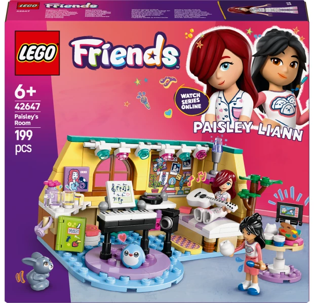 Конструктор LEGO® Friends Кімната Пейслі 