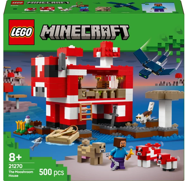 Конструктор LEGO® Minecraft Грибний будинок