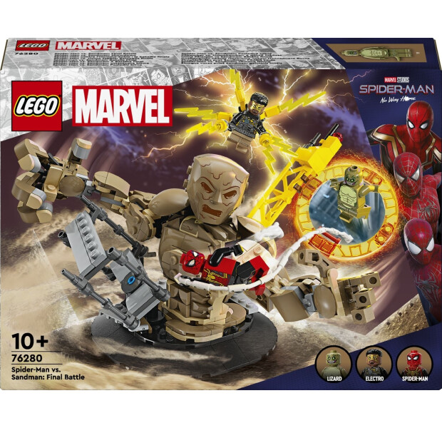 Конструктор LEGO® Super Heroes Marvel Людина-Павук vs. Піщана людина: Вирішальна битва