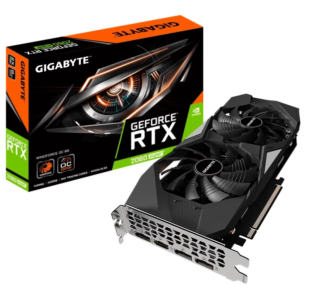 Відеокарта GIGABYTE GeForce RTX 2060 SUPER WINDFORCE OC 8G