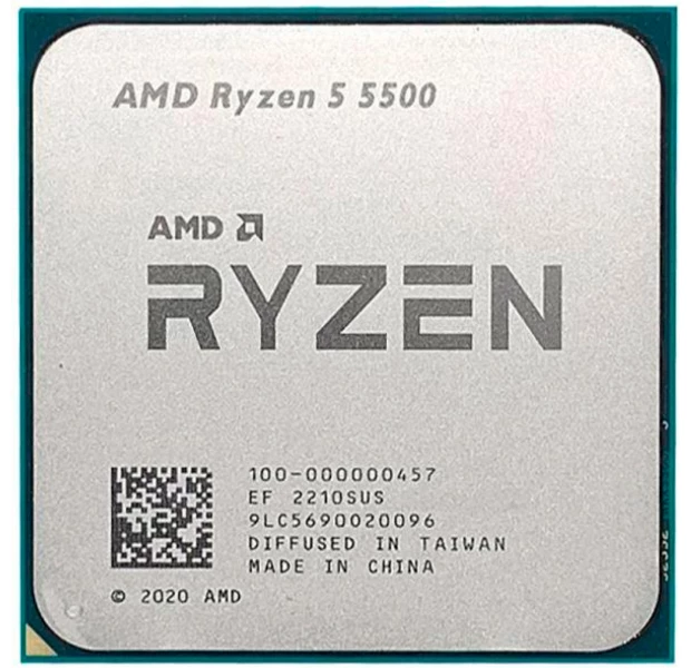 Процесор AMD Ryzen 5 5500 (100-000000457) UA