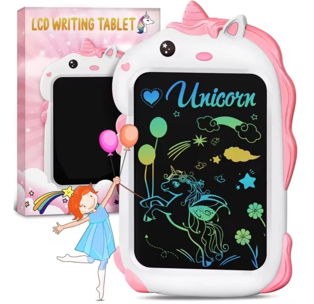 Графічний планшет Children's LCD pink unicorn (Рожевий)