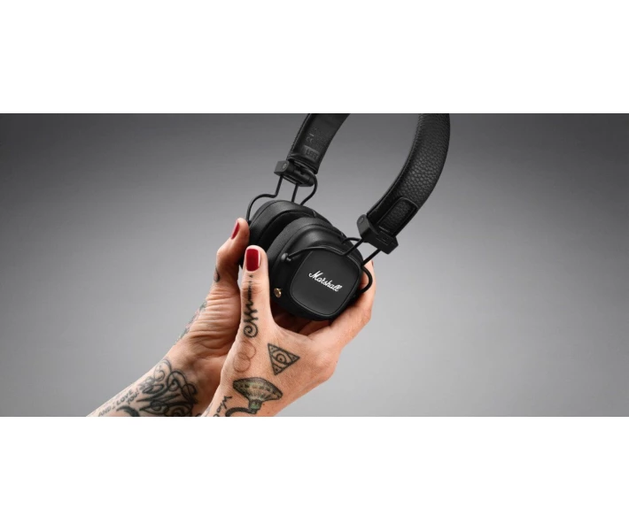 Фото - навушники Навушники Marshall Major IV Bluetooth (1005773) Black