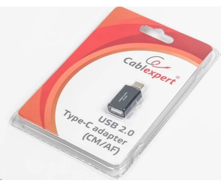 Фото - Кабелі та перехідники Адаптер USB Type C -> USB 2.0 Cablexpert (A-USB2-CMAF-01)