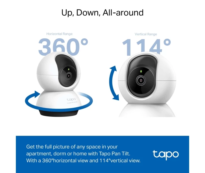 Фото - камеру відеоспостереження IP-Камера TP-LINK Tapo C220 4MP N300 microSD motion detection TAPO-C220