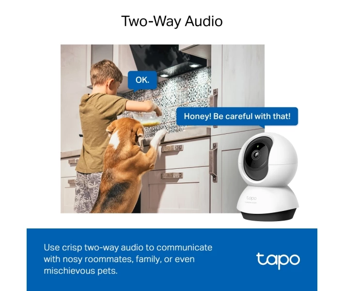 Фото - камеру відеоспостереження IP-Камера TP-LINK Tapo C220 4MP N300 microSD motion detection TAPO-C220