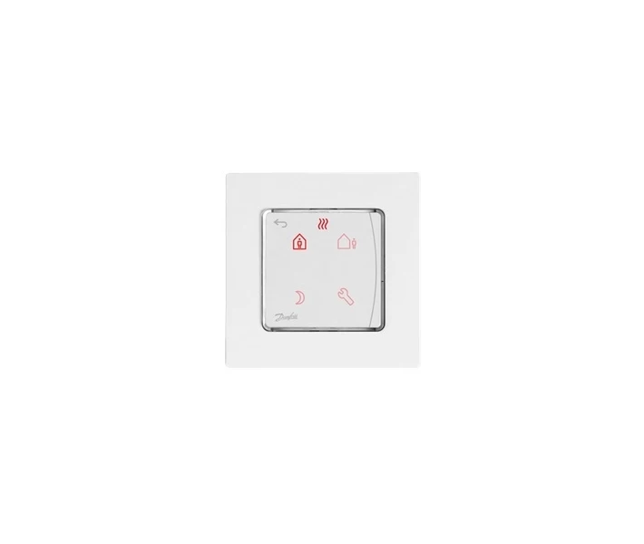 Фото - терморегулятор Терморегулятор Danfoss Icon Display білий (088U1020)