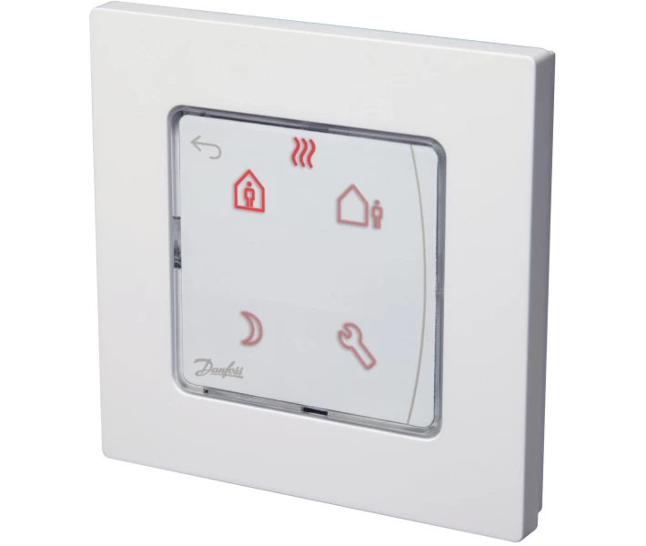 Фото - терморегулятор Терморегулятор Danfoss Icon Display білий (088U1020)