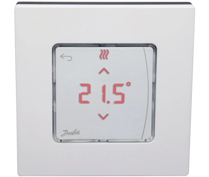 Фото - терморегулятор Терморегулятор Danfoss Icon2 RT, Display, білий (088U2125)