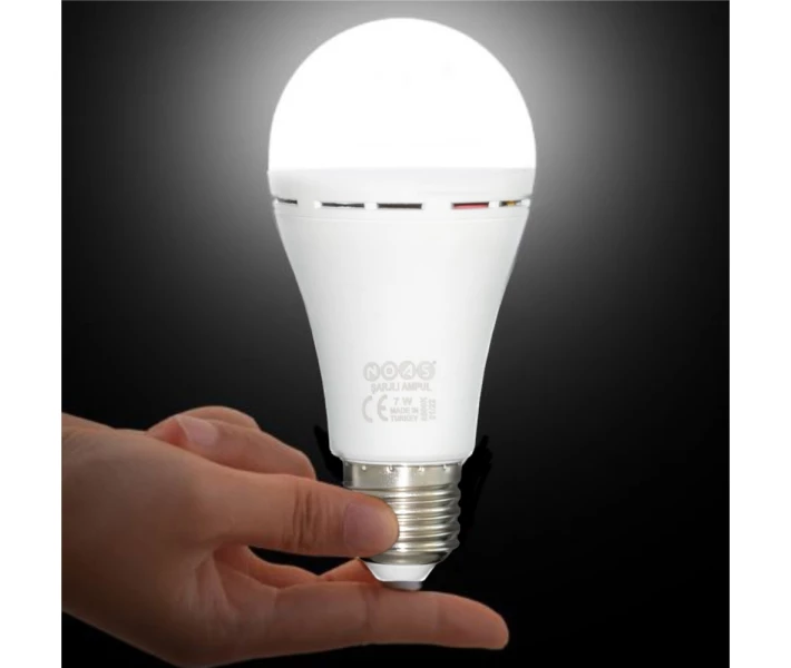 Фото - LED-лампу Лампа акумуляторна NOAS 7Вт 1000mAh YL95-0711 6500K Е27 (58301)