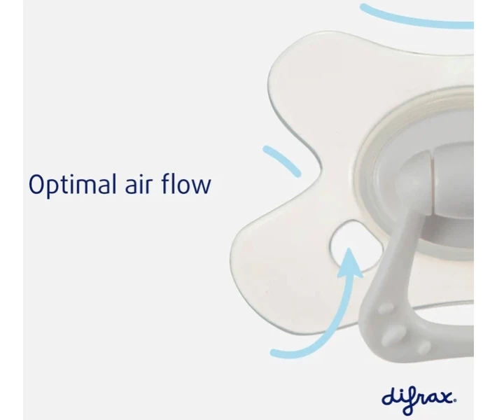 Фото - пустушку Пустушка силіконова Difrax Natural 6+ міс, Sage_veins (127 Sage_veins)