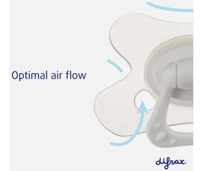 Фото - пустушку Пустушка силіконова Difrax Dental 6+ міс, Blossom (800 Blossom)