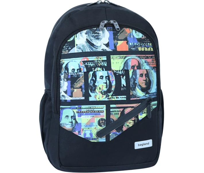 Фото - Рюкзаки Рюкзак Bagland Cyclone 21 Л. Чорний 1354 (0054266)          