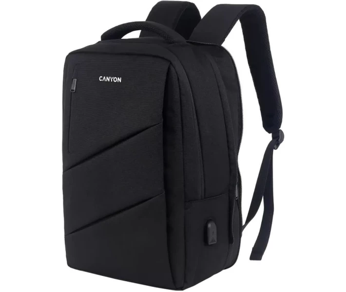 Фото - Рюкзаки Рюкзак для ноутбука Canyon BPE-5 Urban USB 15.6'' 12-18L Black (CNS-BPE5B1)