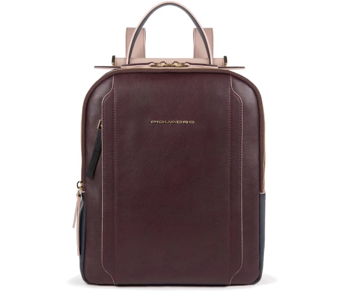 Фото - Рюкзаки Рюкзак Piquadro CIRCLE/Bordo-Beige жіночий з відділенням для iPad Pro (CA5566W92_BOBE)