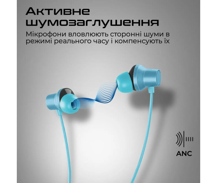 Фото - навушники Навушники Promate Velcon (velcon.blue) Blue