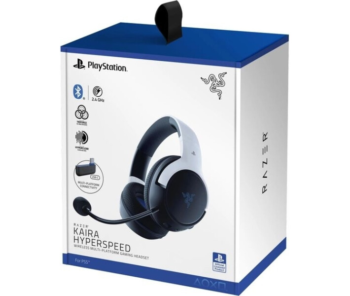 Фото - навушники Навушники RAZER Kaira Hyperspeed for PS5 (RZ04-03980200-R3G1) Black