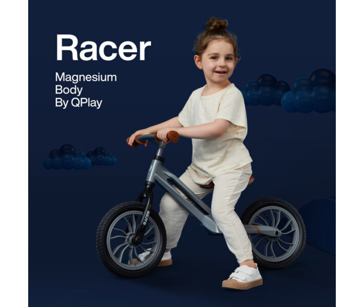 Фото - біговел Біговел дитячий Qplay RACER із надувними колесами Black red (B-300BlackRed)