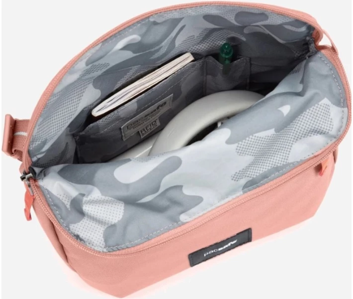 Фото - жіночу сумку Сумка Pacsafe® GO Saddle Crossbody к-р рожевий (35140)