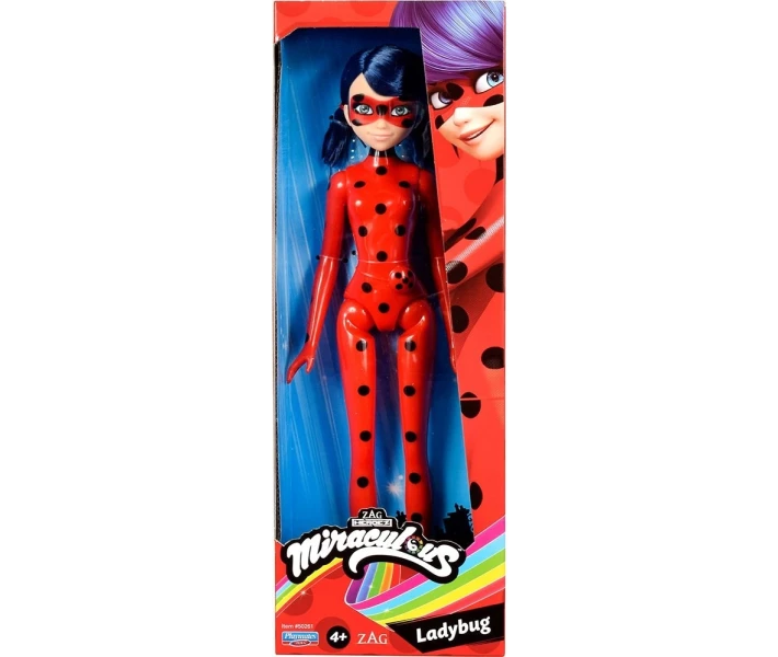 Фото - ляльки, набори для ляльок Лялька Miraculous "ЛЕДІ БАГ І СУПЕР-КІТ" серії "Basic" - ЛЕДІ БАГ (26 cm) (50261)