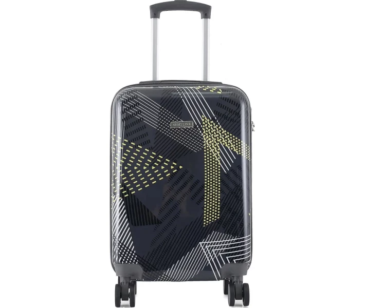 Фото - валізу Валіза Semi Line 20" (S) Black Pattern (T5651-1) (DAS302323)
