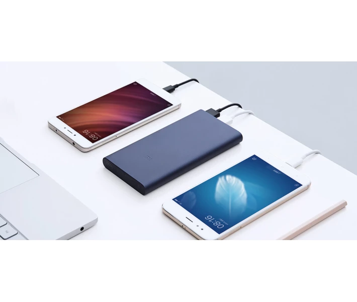 Фото - універсальну мобільну батарею Power Bank Xiaomi Mi 2S 10000mAh 12W (VXN4228CN) Silver