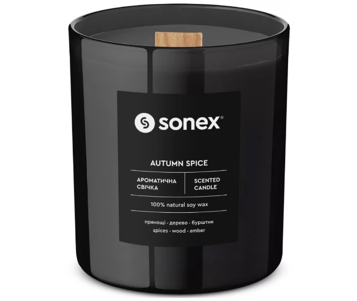 Фото - свічку Ароматична свічка Sonex Autumn Spice (SO102482)