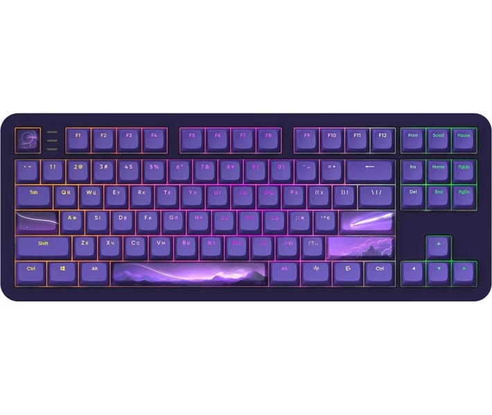 ◆ぴーたん◆ Ігрова клавіатура DARK PROJECT ALU87 Celestial ENG/UA