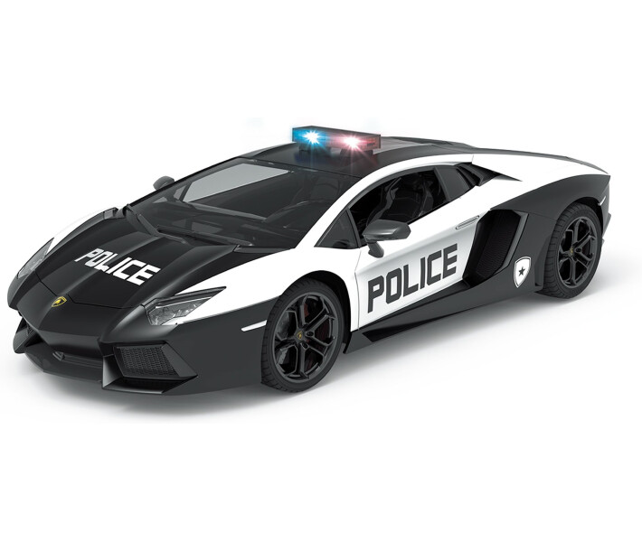 Фото - радіокеровану іграшку Автомобіль на радіокеруванні KS DRIVE - LAMBORGHINI AVENTADOR POLICE (1:14, 2.4Ghz) (114GLPCWB)