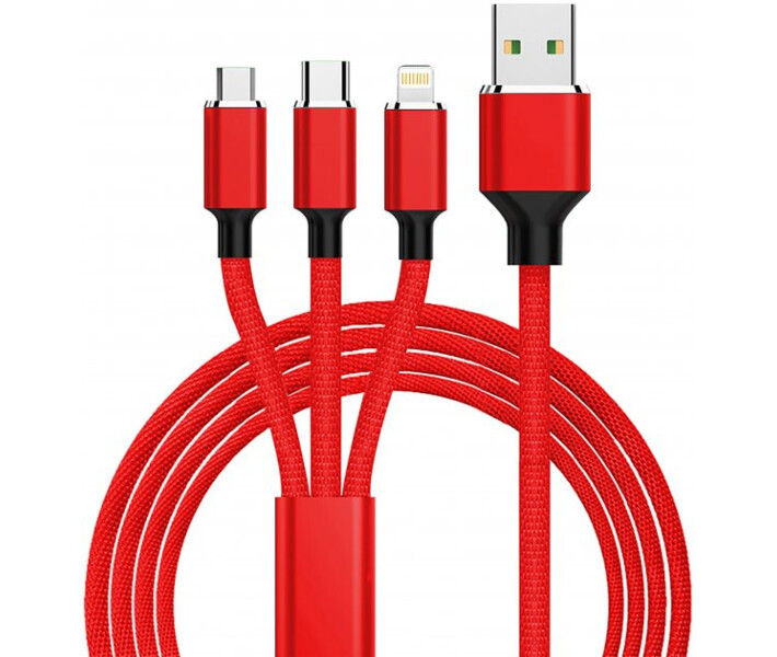 Фото - кабель та перехідник Кабель RoboRock 3in1 USB Cable (Акція)
