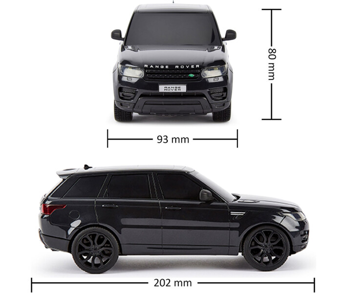 Фото - радіокеровану іграшку Автомобіль на радіокеруванні KS DRIVE - LAND ROVER RANGE ROVER SPORT (1:24, 2.4Ghz, чорний) (124GRRB)