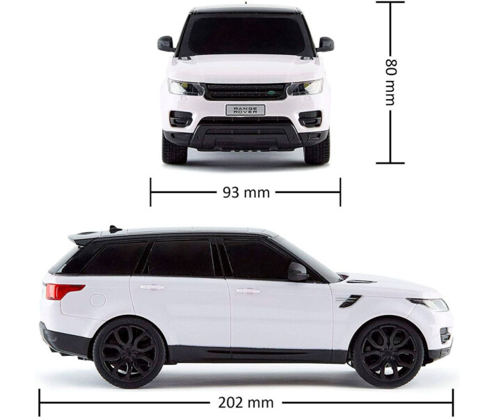 Фото - радіокеровану іграшку Автомобіль на радіокеруванні KS DRIVE - LAND ROVER RANGE ROVER SPORT (1:24, 2.4Ghz, білий) (124GRRW)