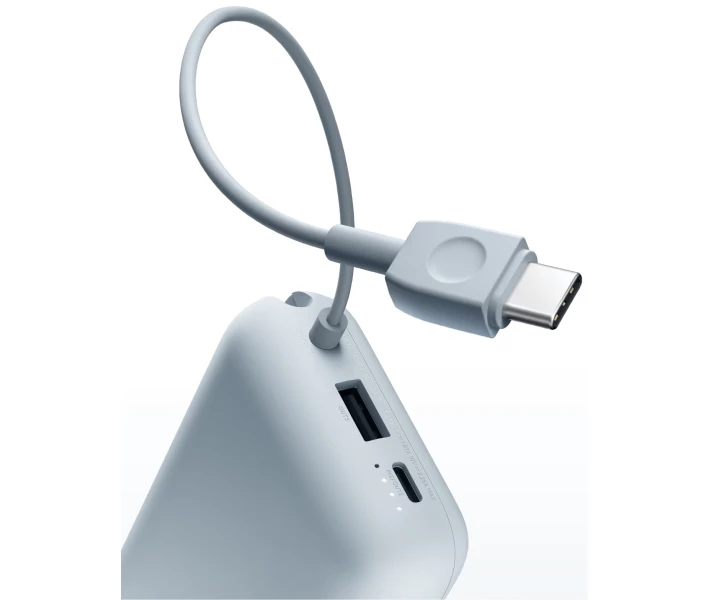 Фото - універсальну мобільну батарею Power Bank Xiaomi 10000mAh 22.5W (Integrated Cable) (BHR9073GL)голуб