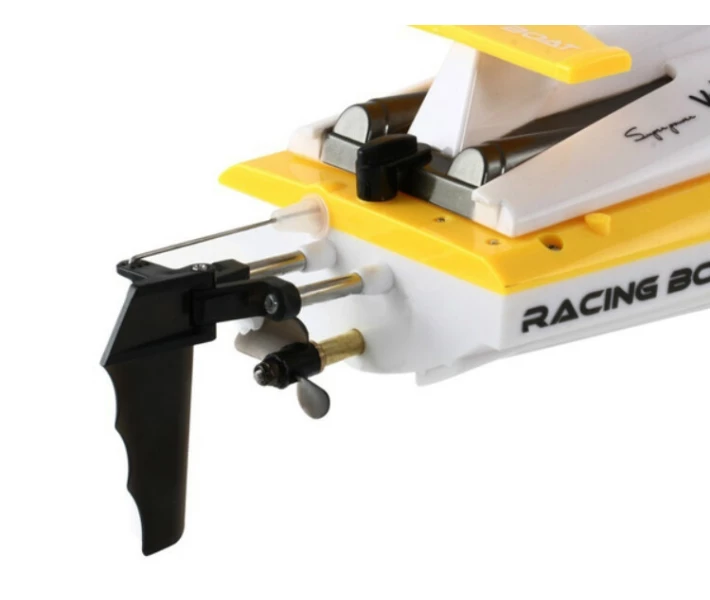 Фото - радіокеровану іграшку Катер на радіокеруванні Fei Lun FT007 Racing Boat (жовтий) (FL-FT007y)