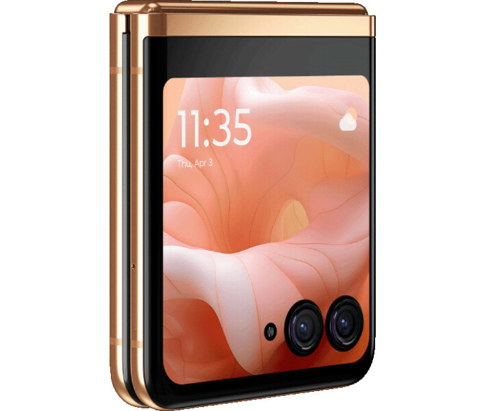 Фото - мобільний телефон і смартфон Moto Razr 40 Ultra 8/256 Peach Fuzz (PAX40079RS)   