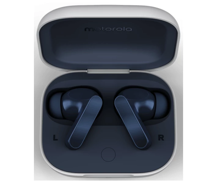 Фото - навушники Навушники Motorola Moto Buds (PG38C05748) Starlight Blue