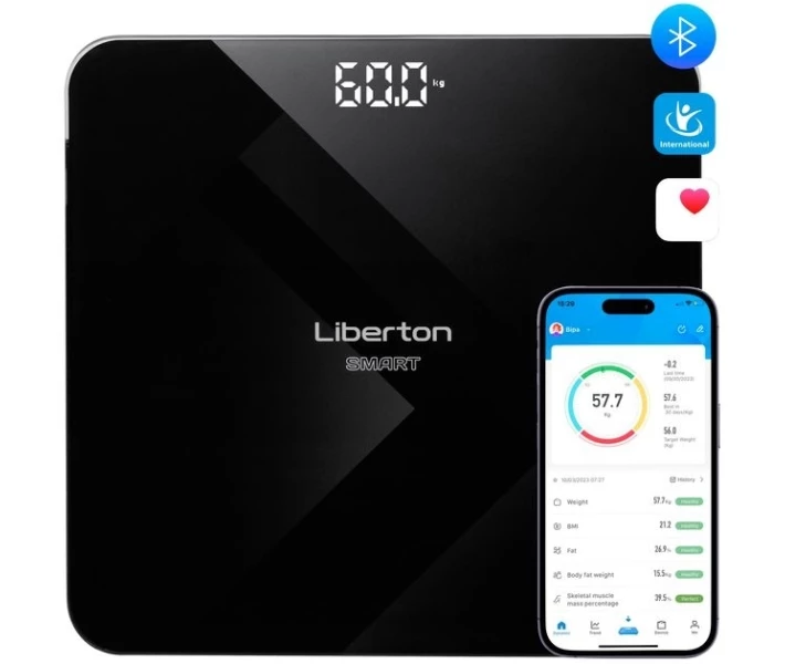 Фото - підлогові ваги Ваги підлогові Liberton LBS-0818 Smart