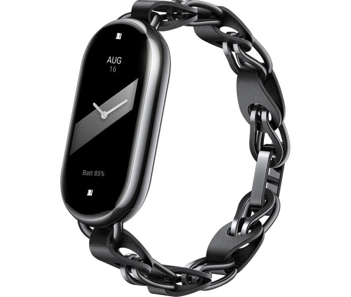 Фото - аксессуар до смарт-годинниа Ремінець Xiaomi Smart Band 8/9 Chain Black (чорний)(BHR7298CN)