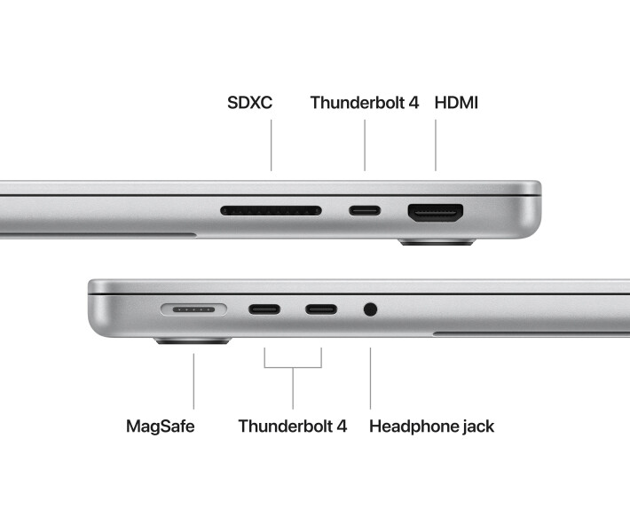 Фото - ноутбук Ноутбук Apple MacBook Pro 14" M3 Max 1TB (MRX83) Silver