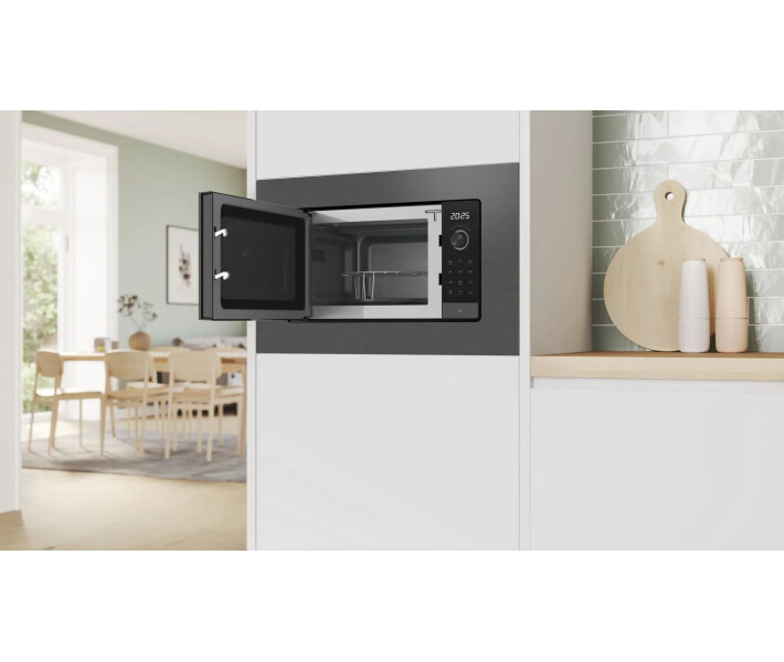 Фото - мікрохвильову піч Вбудована мікрохвильова піч Bosch BEL623MD3