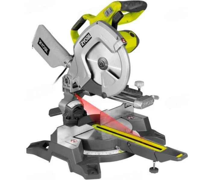Фото - порцовочную пилку Пила торцювання Ryobi EMS254L з протяжкою (5133001202)