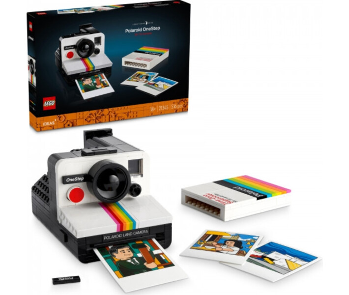 Фото - дитячий конструктор Конструктор LEGO®  Ideas Фотоапарат Polaroid OneStep SX-70 (21345)