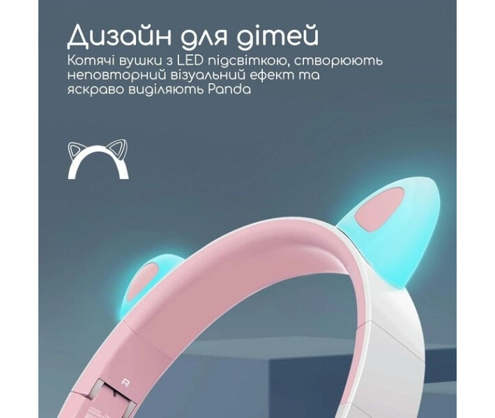 Фото - навушники Навушники Promate Panda (panda.bubblegum) Bubblegum