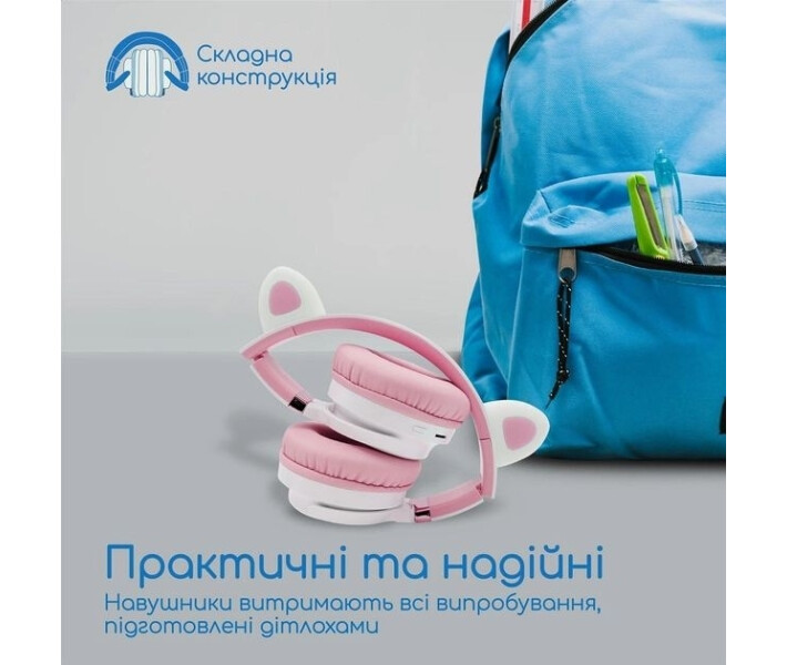 Фото - навушники Навушники Promate Panda (panda.bubblegum) Bubblegum