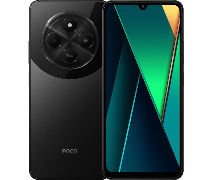 Фото - мобільний телефон і смартфон POCO C75 6/128GB Black