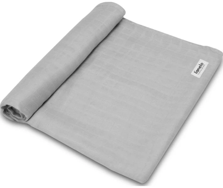 Фото - пелюшку для малюків Пелюшка Lionelo (LO-BAMBOO SWADDLE GREY STONE)