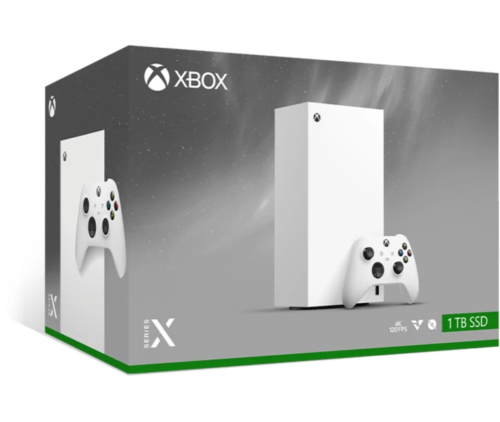 Фото - ігрову консоль Ігрова консоль Xbox Series X 1TB Digital Edition White