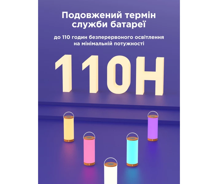 Фото - нічник Настільна лампа нічник TaoTronics TT-DL23 PRO RGB 5W 4000mAh 2700-3000K